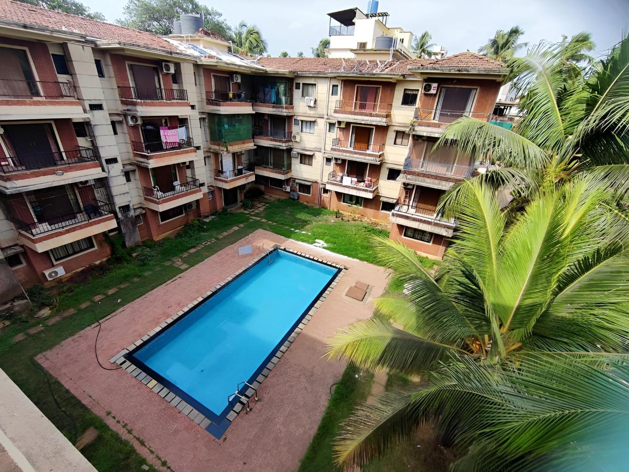 Ronne'S 2Bhk Lagoon Apartment -Calangute Exteriér fotografie
